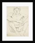 Male Nude (Seated on the Ground) by Francis Campbell Boileau Cadell